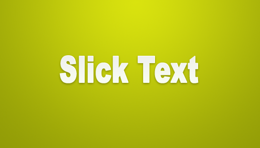 Slick Silver Text in Photoshop complete