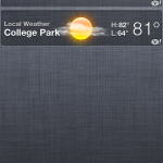 iOS5 notification bar widgets
